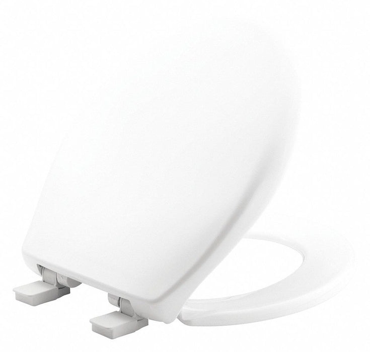 Toilet Seat Round Bowl White 14-3/8 W