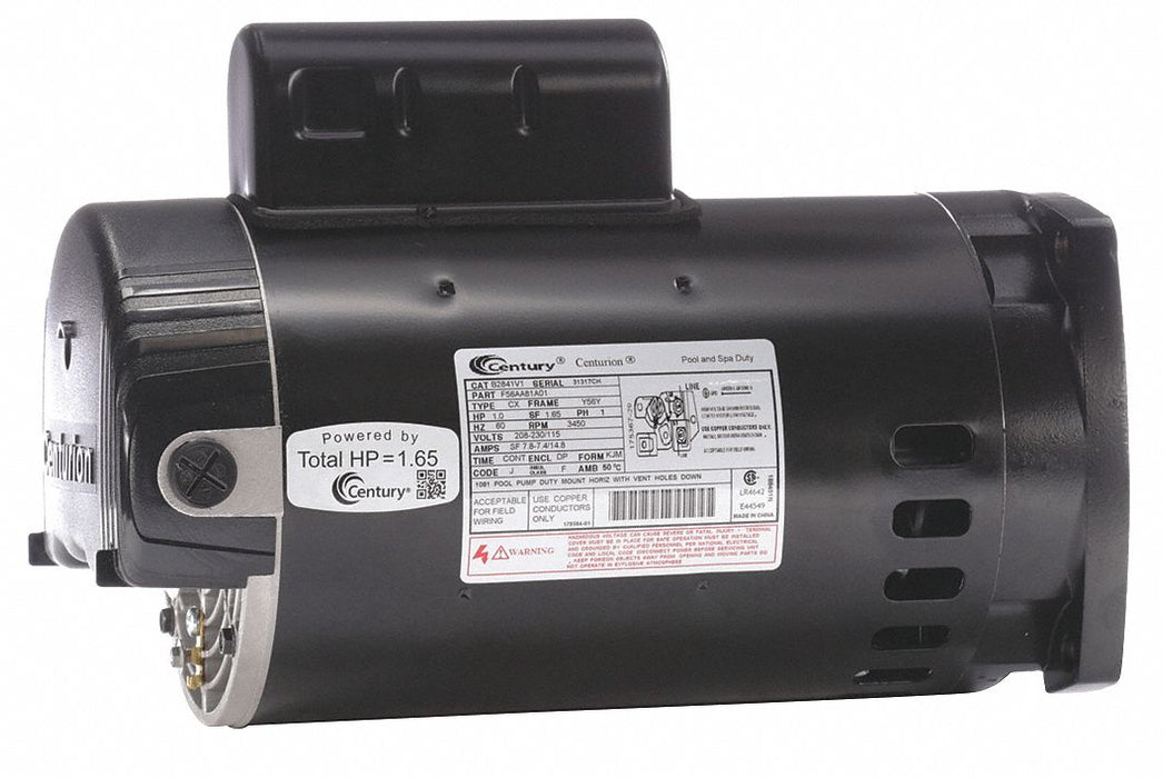 Motor 1 HP 3 450 rpm 56Y 115/208-230V