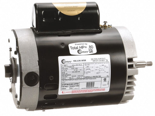 Motor 1/2 3/50 HP 3 450/1 725 rpm 115V