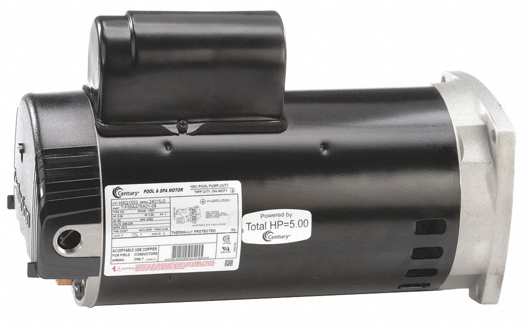 Motor 5 HP 3 450 rpm 56Y 208-230V
