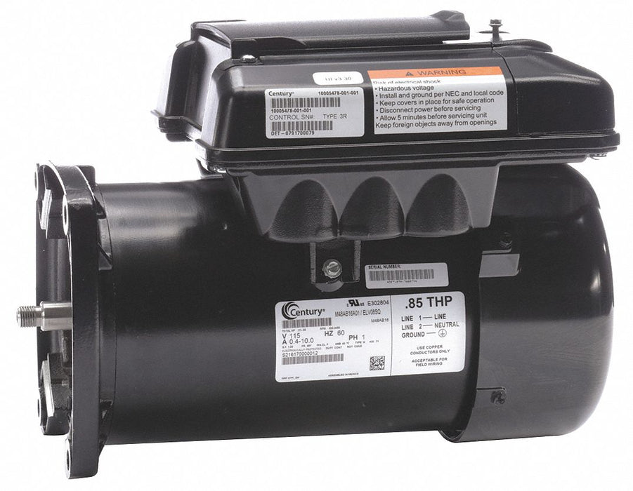 Motor 1/100 17/20 HP 600-3 450 rpm 115V