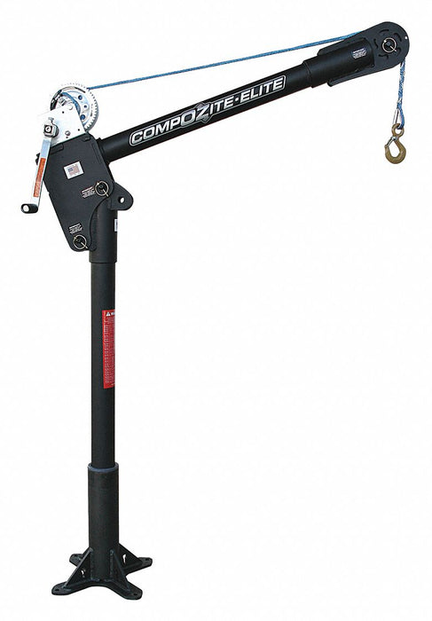 Davit Crane 1200 lb 20in to 42in Reach