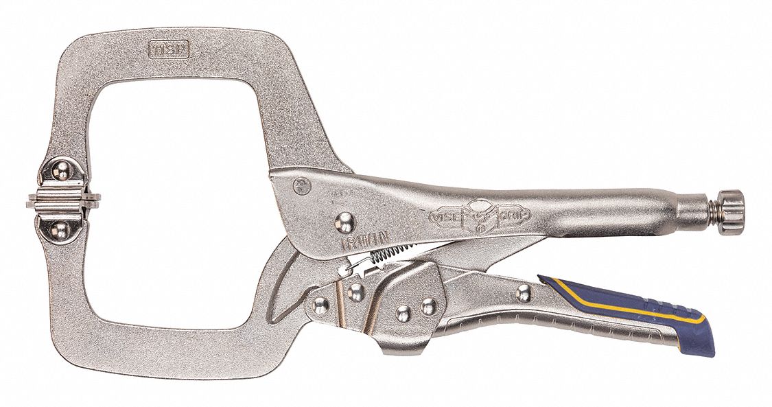 Locking C-Clamp Steel 2-5/8 D Throat