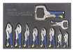 Locking Pliers Set 10 pcs. 3/8 W Jaw