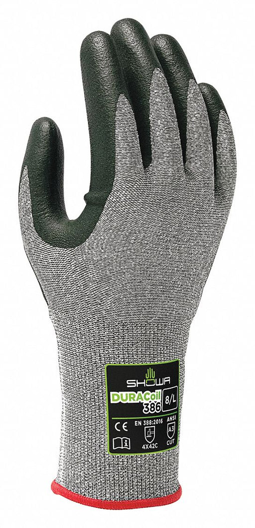 Coated Gloves Gray M PR