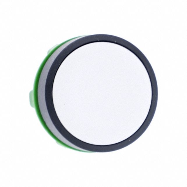 H6993 Flush Push Button White Non-Illum 22mm