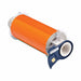 ContinuousLabelStock Orange Gloss 7inW