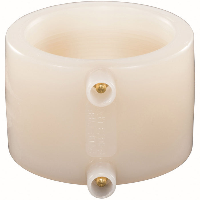 Coupling Body White Straight