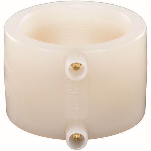 Coupling Body White Straight
