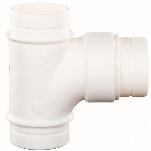 Tee Pipe Fitting White Tee