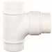 Tee Pipe Fitting White Tee