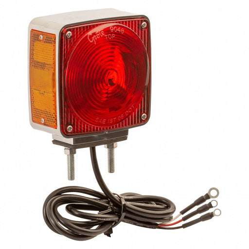 Stop/Turn/Tail Light Square Red Yellow