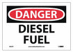 Danger Diesel Fuel Sign