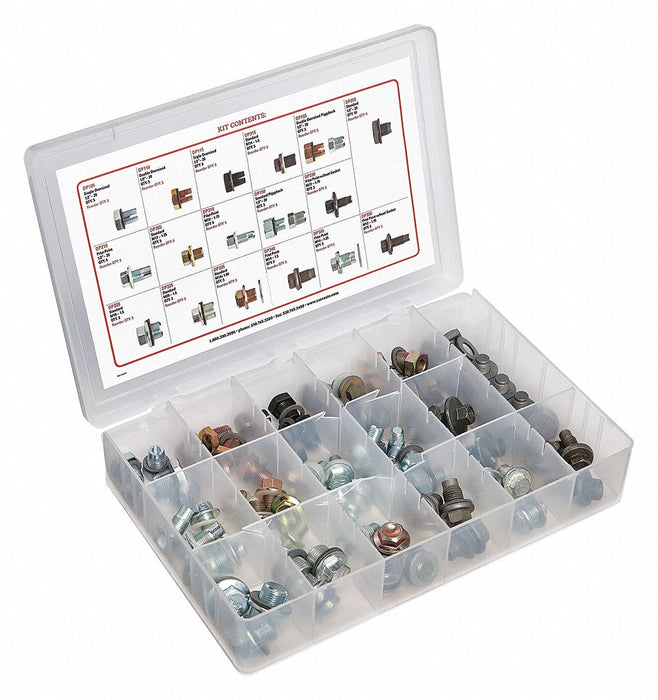 Oil Drain Plug Assortment 8-1/4 W Metal