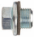 Oil Drain 1-1/2 Dia 3 W Metal PK5