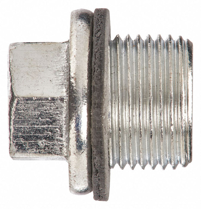 Oil Drain 1-1/2 Dia 3 W Metal PK5