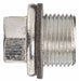 Oil Drain 1-1/2 Dia 3 W Metal PK5