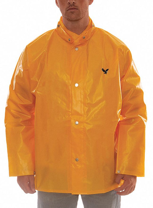 Rain Jacket M Ylw Unisex 0.25mm Thick