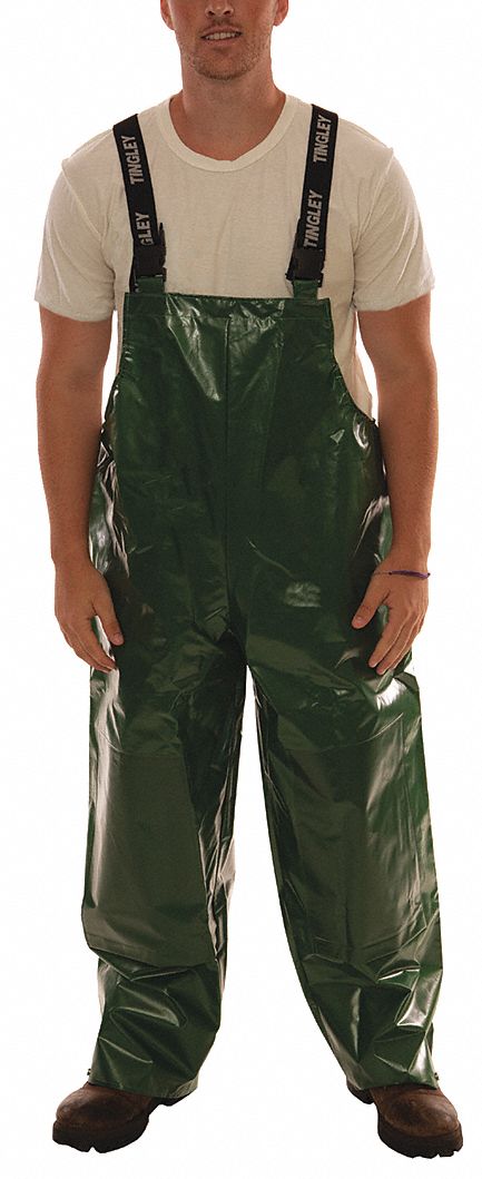 Rain Bib Overall XS Green Unisex