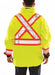 Rain Jacket XL Yellow/Green 0.30mm Thick