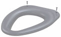 Seat Cover Elongated Closed Front Gray