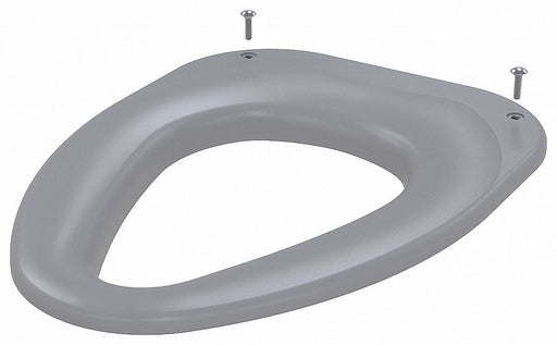 Seat Cover Elongated Closed Front Gray