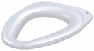 Toilet Seat Wht 14.75 in W 1.5 in H