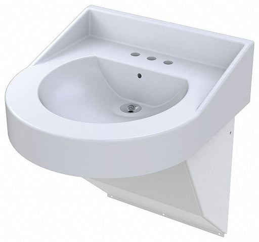 Hospital Sink 21.75 x20.125 x8 White