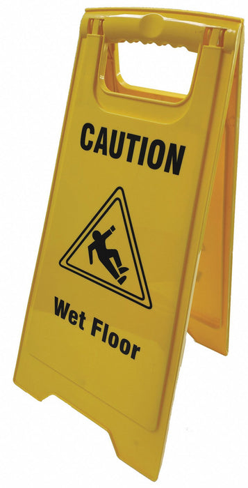 Caution Sign 23-39/64 H 11-51/64 W