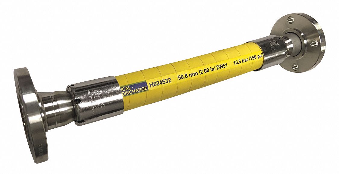 Chemical Hose Assembly 3 ID x 10 ft.