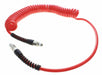 Coiled Air Hose Assembly 1/4 ID x 8 ft.