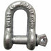 Chain Shackle 2 000 lb Carbon Steel
