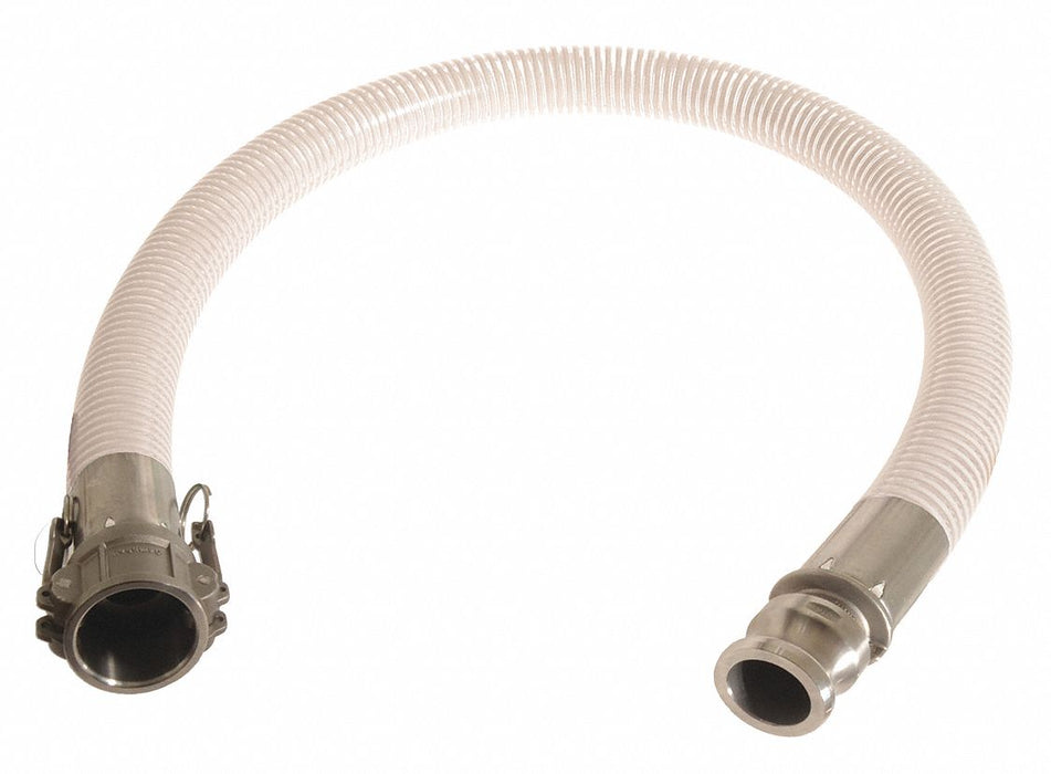 Food Grade Hose 1-1/2 ID x 15 ft Clear