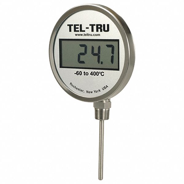 Digital Dial Thermometer 2-1/2 Stem L