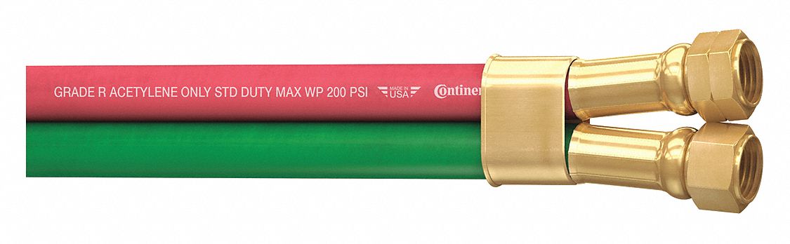 Twin Line Welding Hose 1/4 ID x 100 ft.