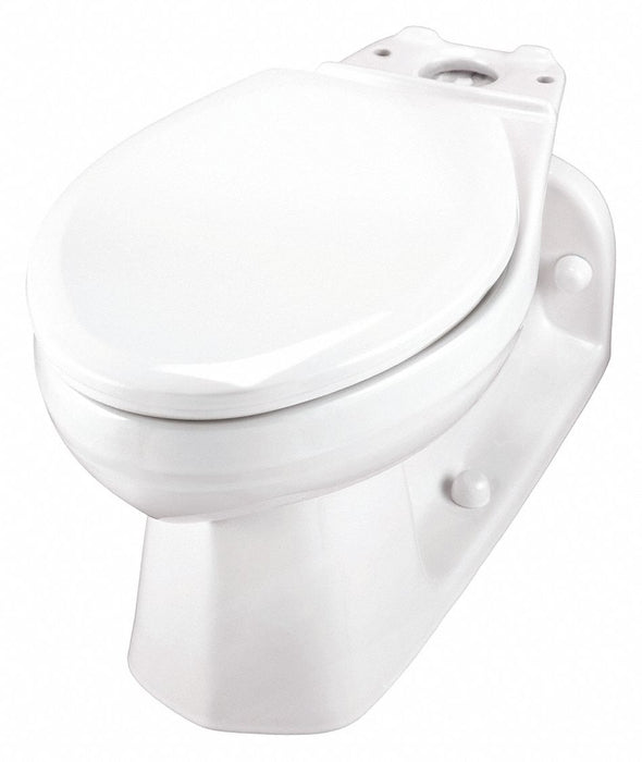 Toilet Bowl Elongated Floor w/BackOutlet