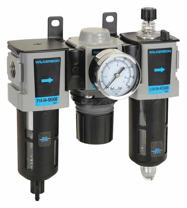 Filter/Regulator/Lubricator 3 pcs.