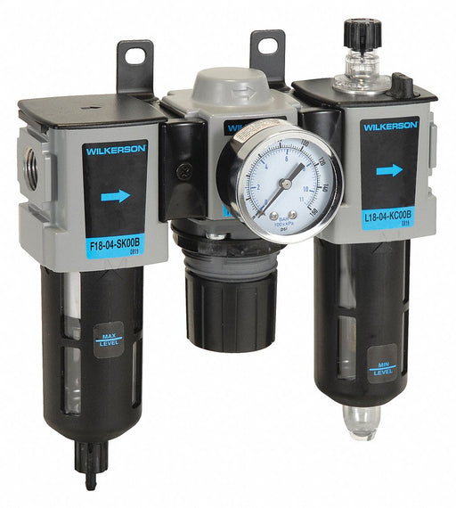 Filter/Regulator/Lubricator 3 pcs.