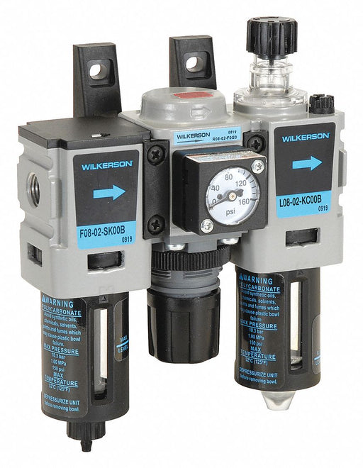 Filter/Regulator/Lubricator 3 pcs.