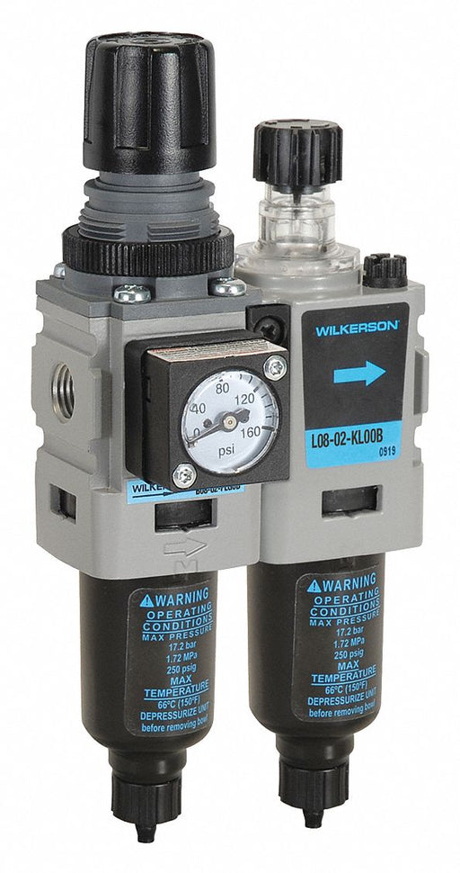 Filter/Regulator/Lubricator 2 pcs.