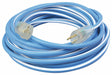Ext.Cord 100ft Bl/Wht 12AWG Round