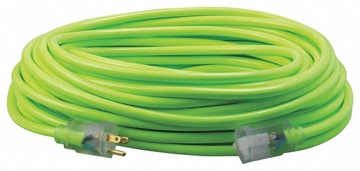 ExtensionCord 100ft Green 12AWG Round