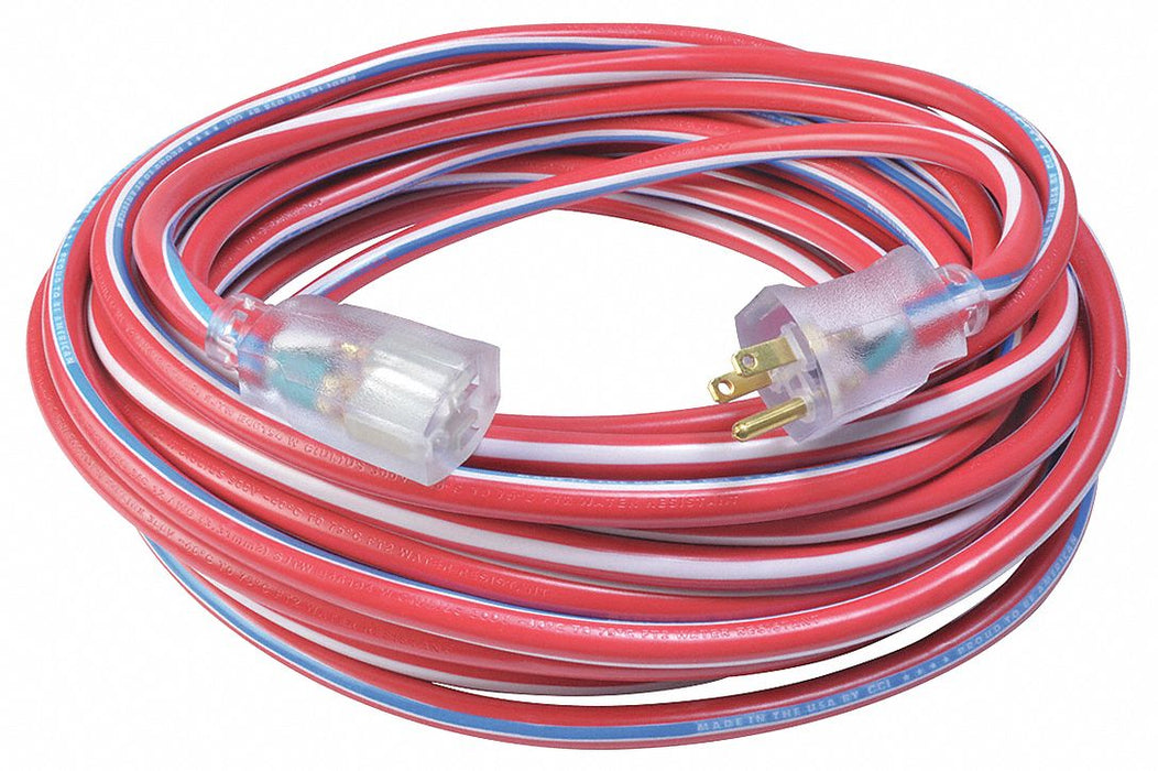 Extension Cord 12 AWG 125VAC 25 ft L