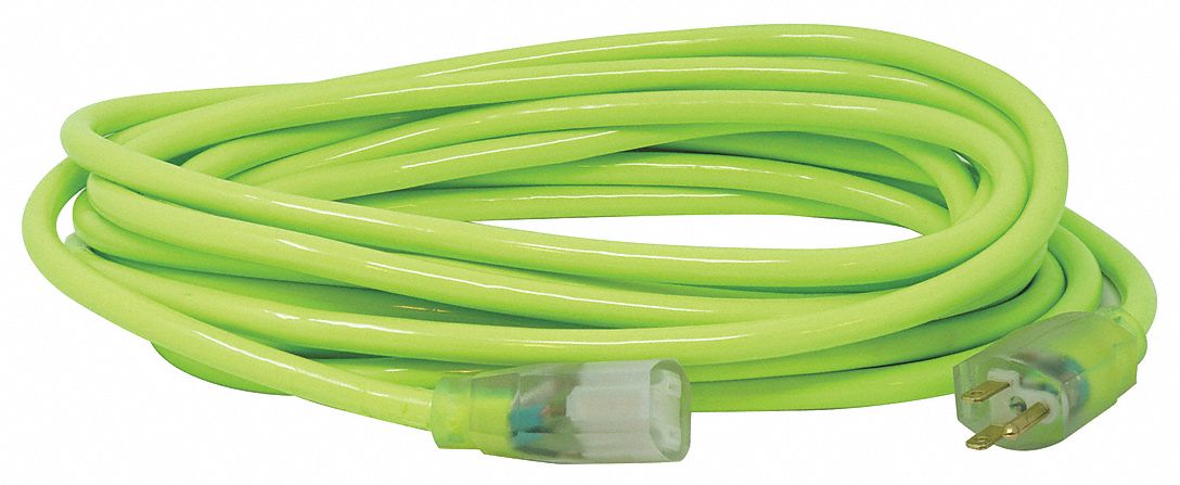 Extension Cord 12 AWG 125VAC 25 ft L