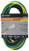 Ext.Cord 50ft Grn/Ylw 12AWG Round