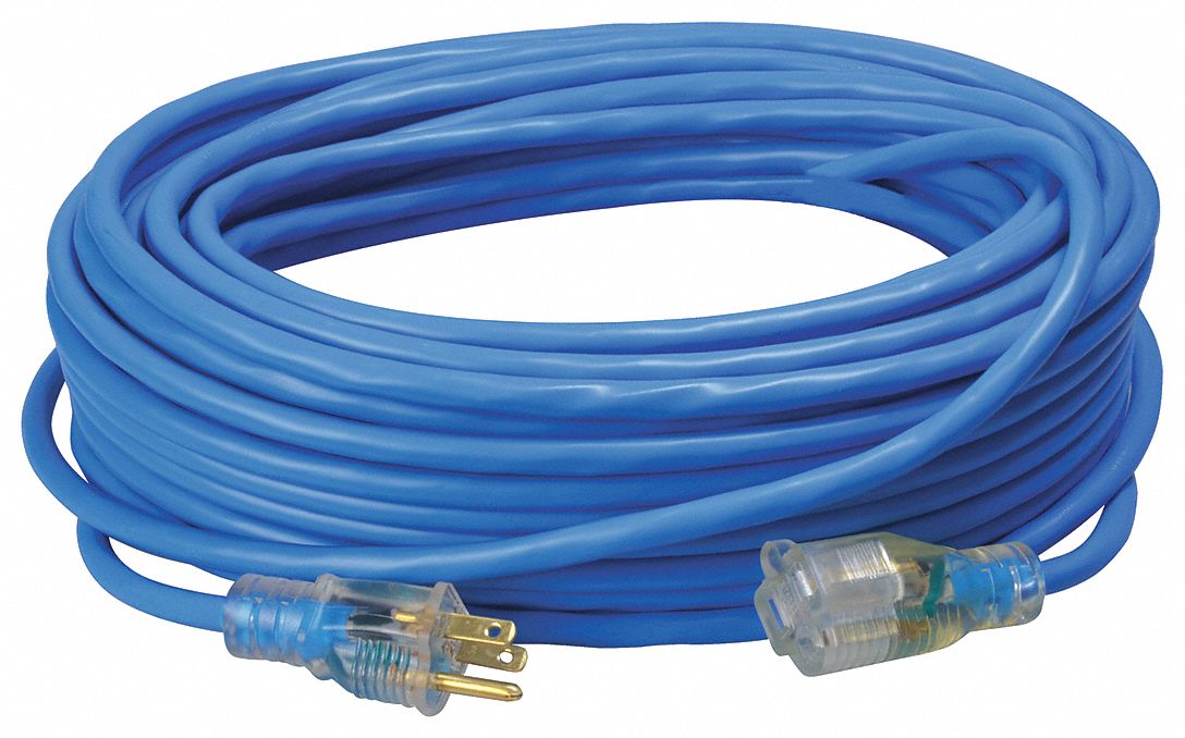 Extension Cord 14 AWG 125VAC 100 ft L