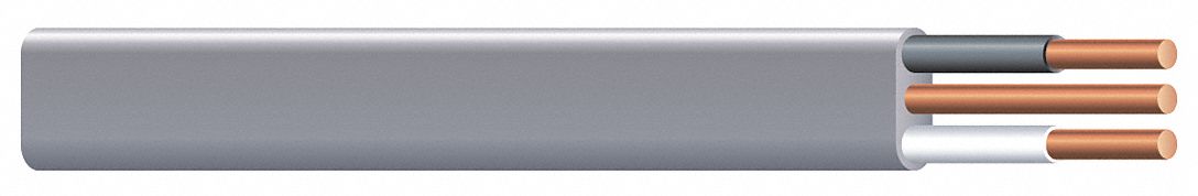 N0524 UndergroundFeederCable 8AWG Gry 500ft