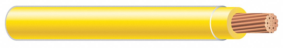 N0866 BuildingWire THHN Yellow 10AWG 1 250ft