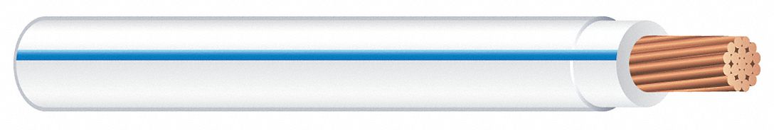 BuildingWire THHN Wht/Blu 12AWG 2 000ft