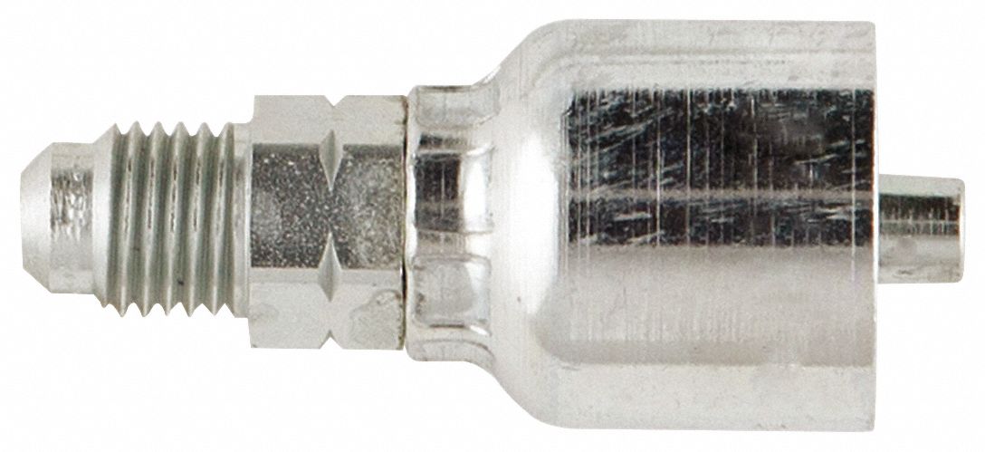 Crimp Fitting 3/8 I.D. 5/8 M JIC